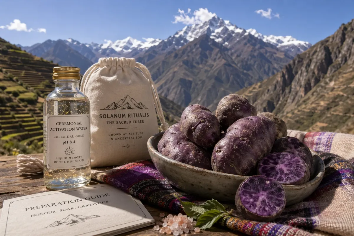 Satire - Pervian Purple Potato Product