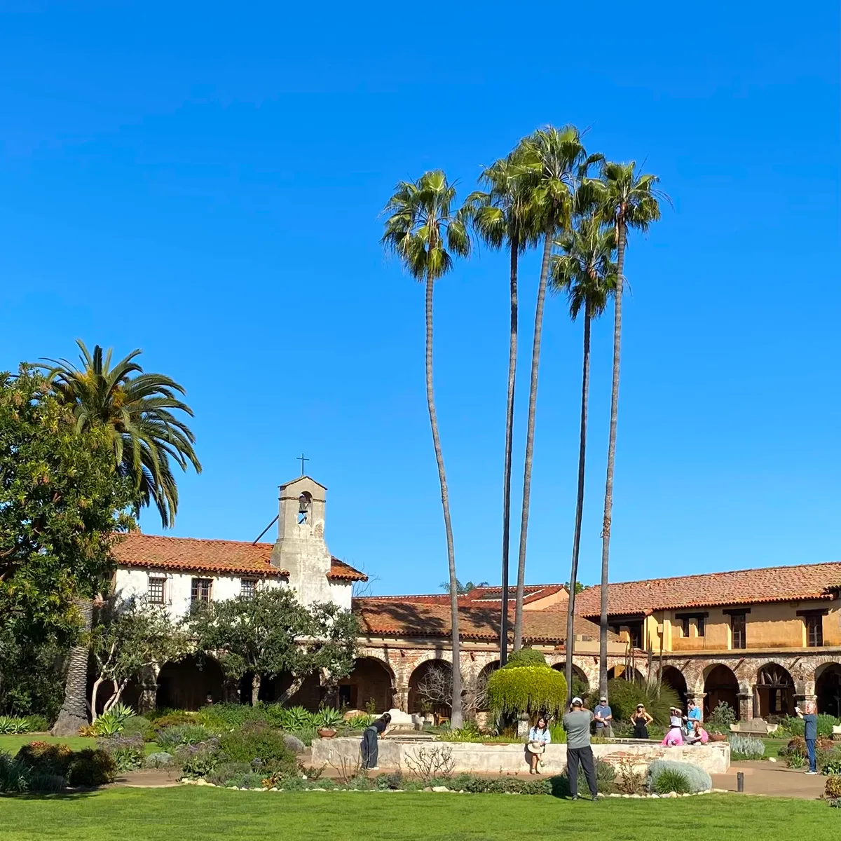 Mission San Juan Capistrano open space