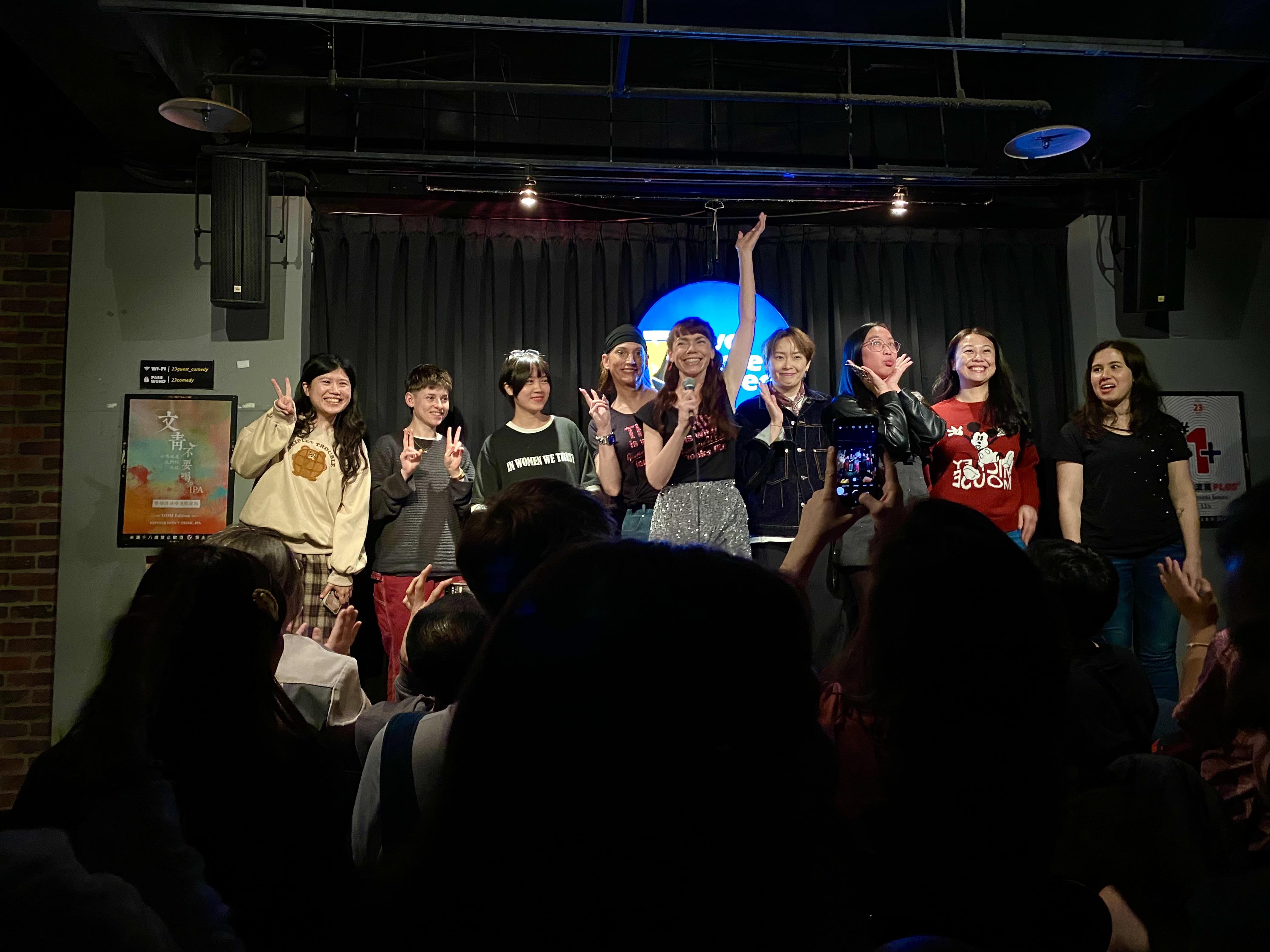 group comedian photo