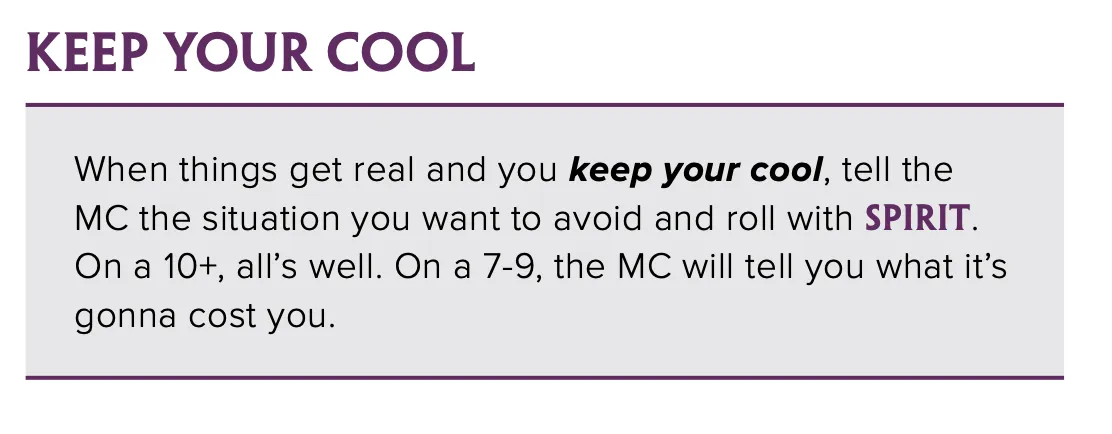 Urban Shadows 2E Keep Your Cool