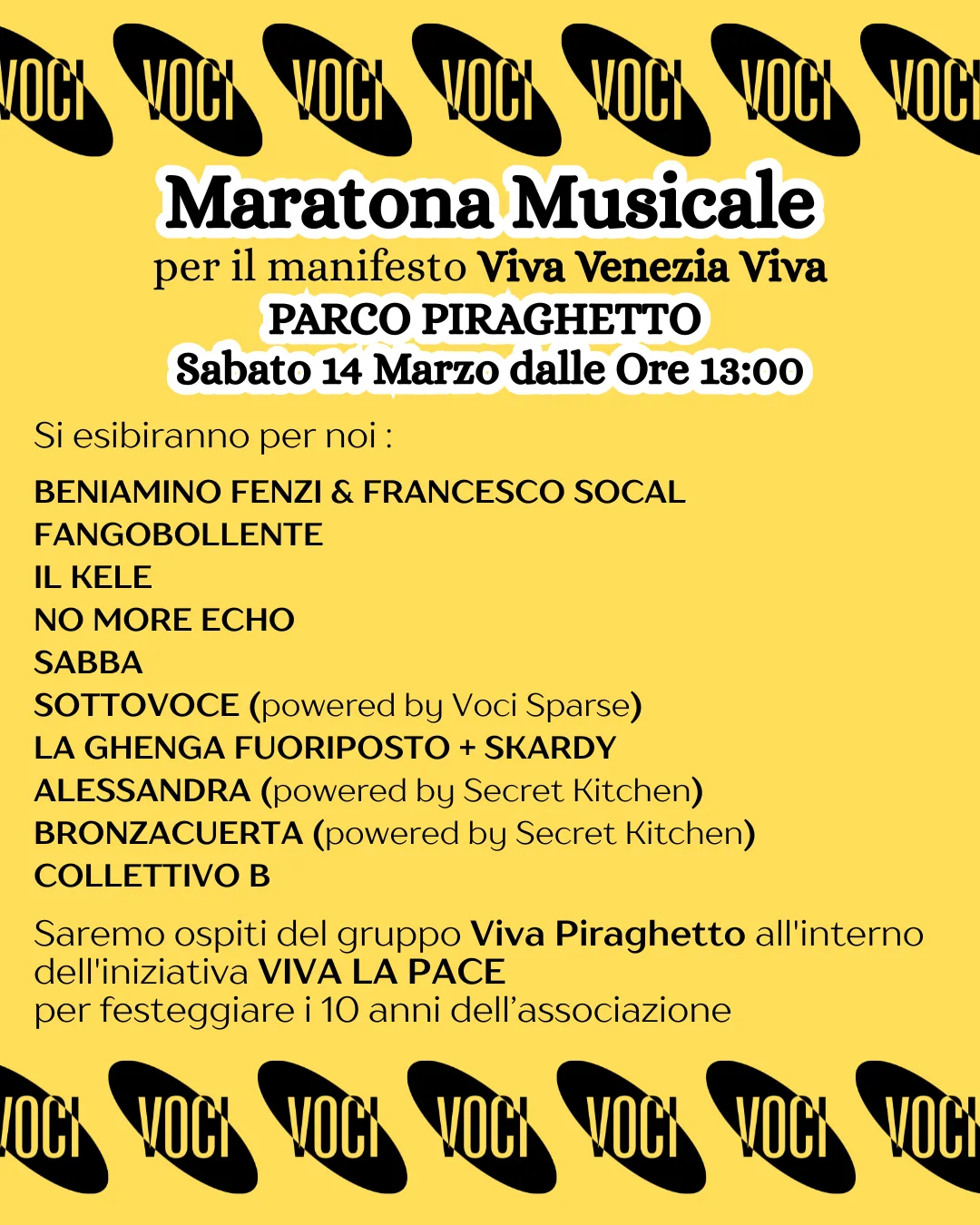 Riesci a immaginare una Venezia in cui musica, arti e socialità sono i cardini per migliorarne la vita, la sicurezza e l'economia for finding a good(7)