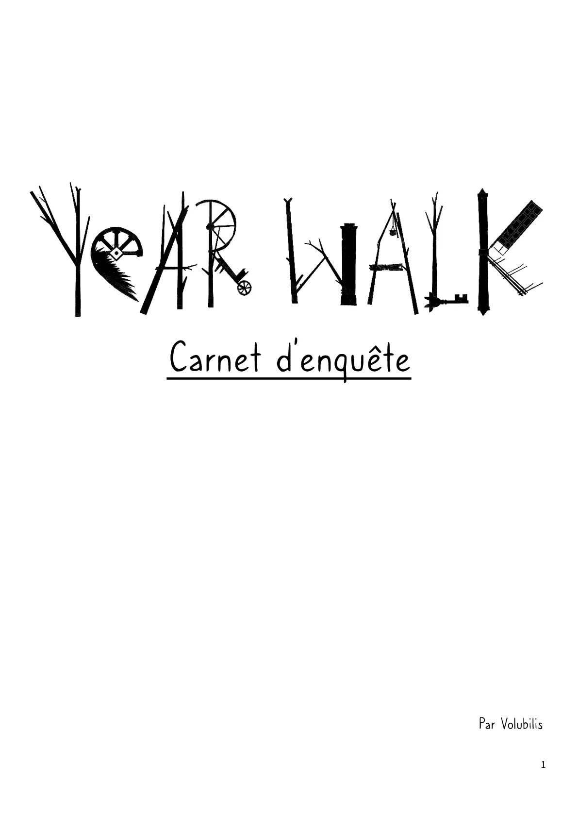 The Year Walk Carnet d'enquête