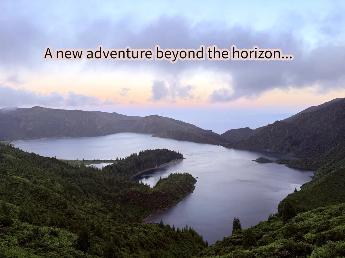 a new adventure beyond the horizon