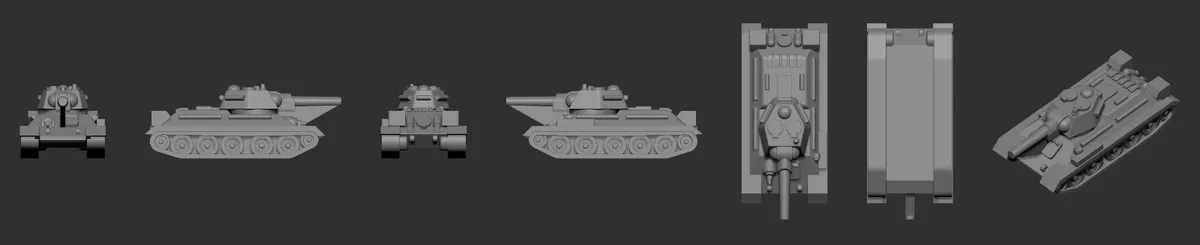 3mm T-34