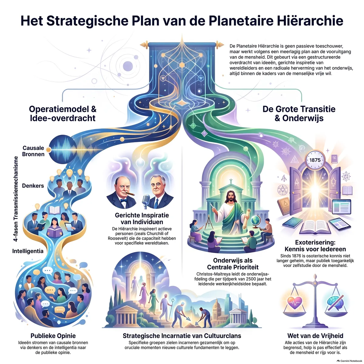 Concrete acties van de Planetaire Hiërarchie