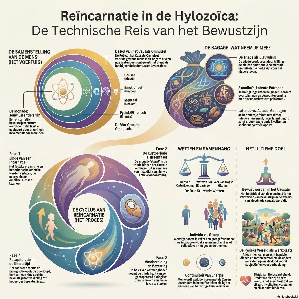 Hylozoïca - Reïncarnatie volgens Laurency