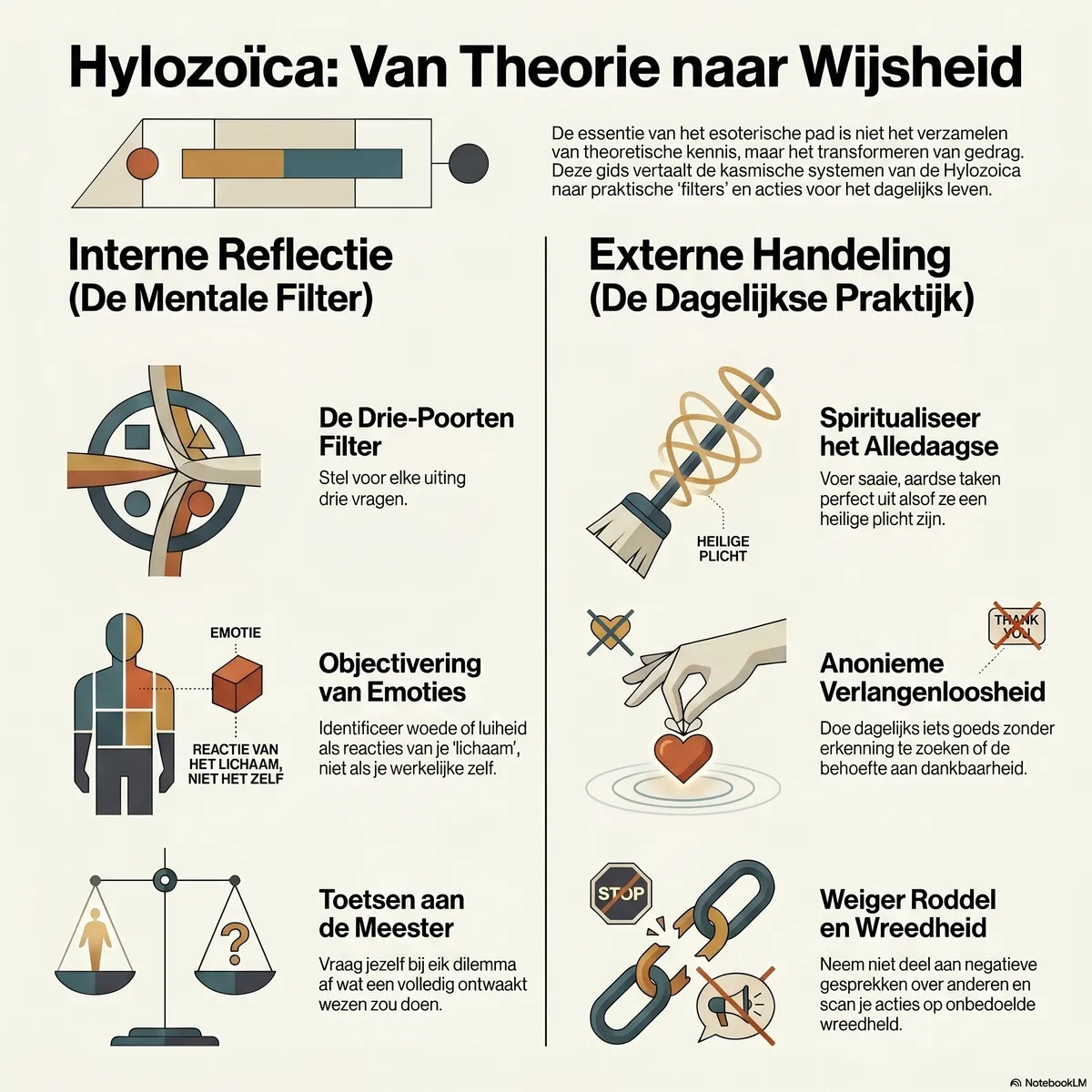 Hylozoïca - Van theorie naar wijsheid