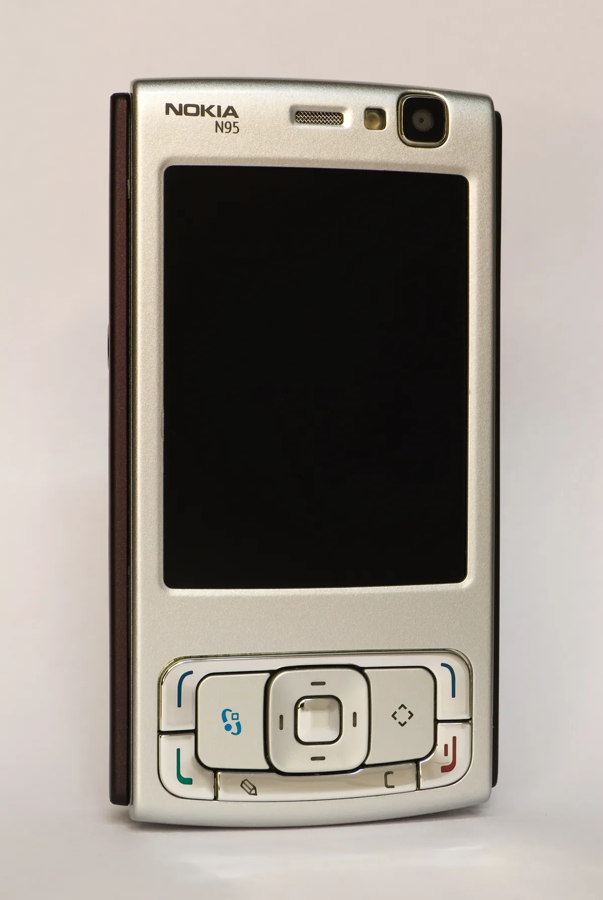 The front of a Nokia N95