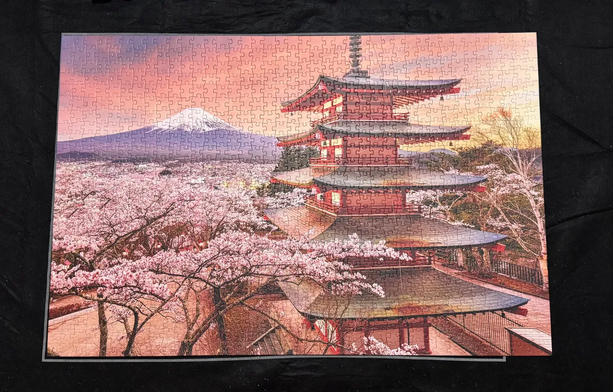 Building Mount Fuji