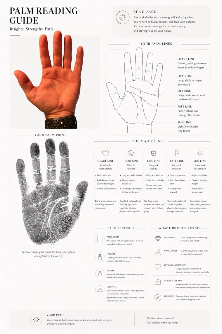 AI palm reading