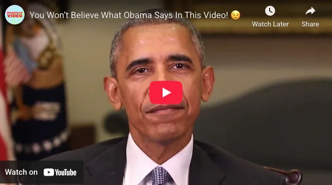 ObamaDeepFake