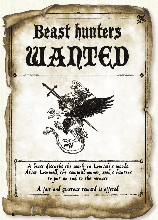 Hunters Wanted Poster