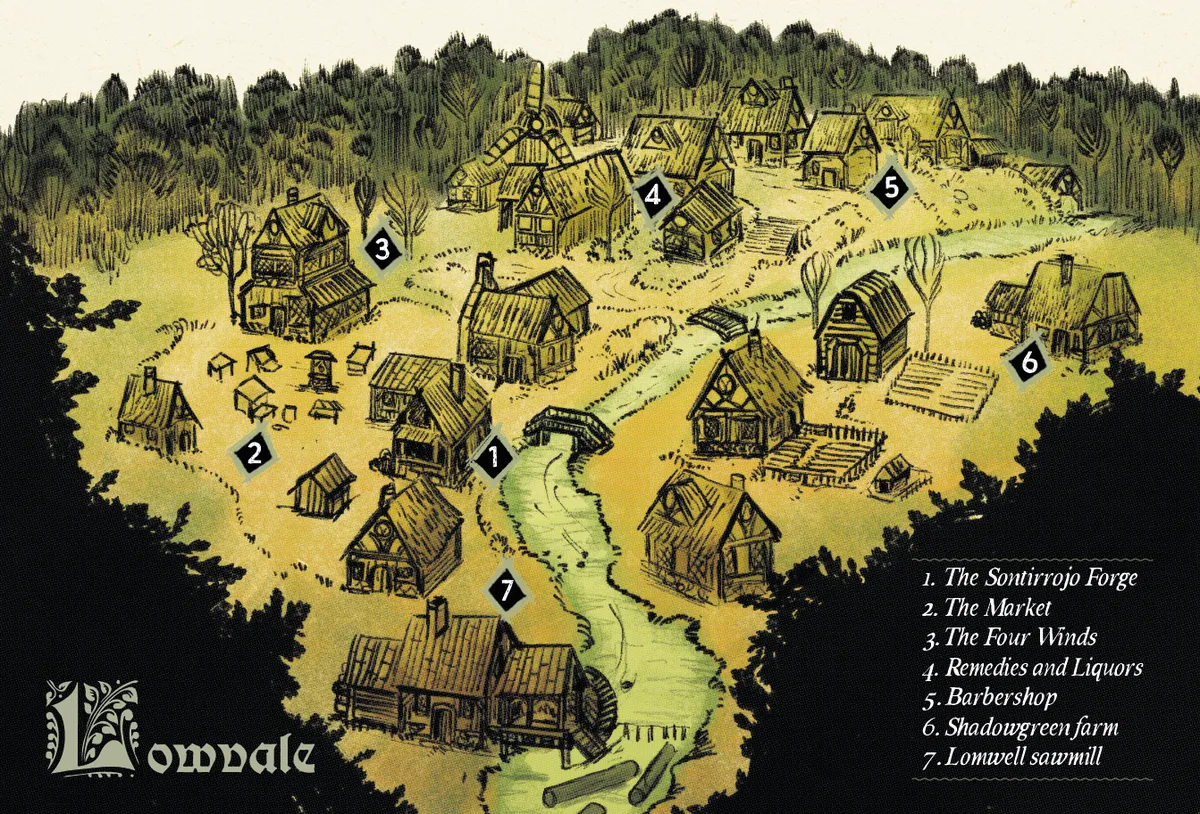 Lowvale Map