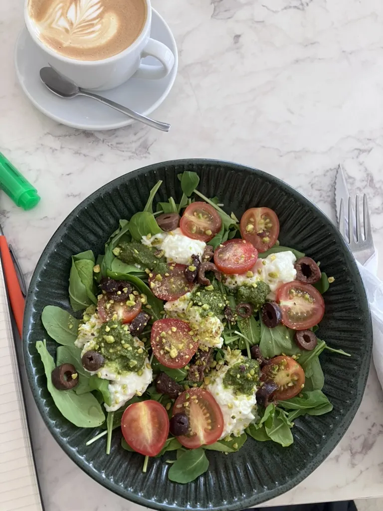 salad from dopo cafe