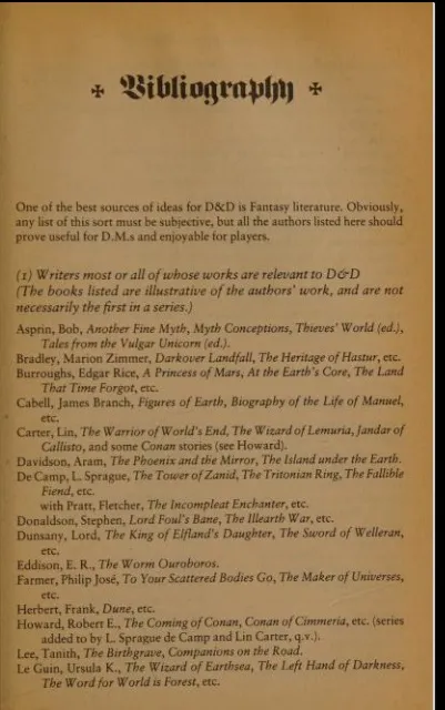 Bibliography One
