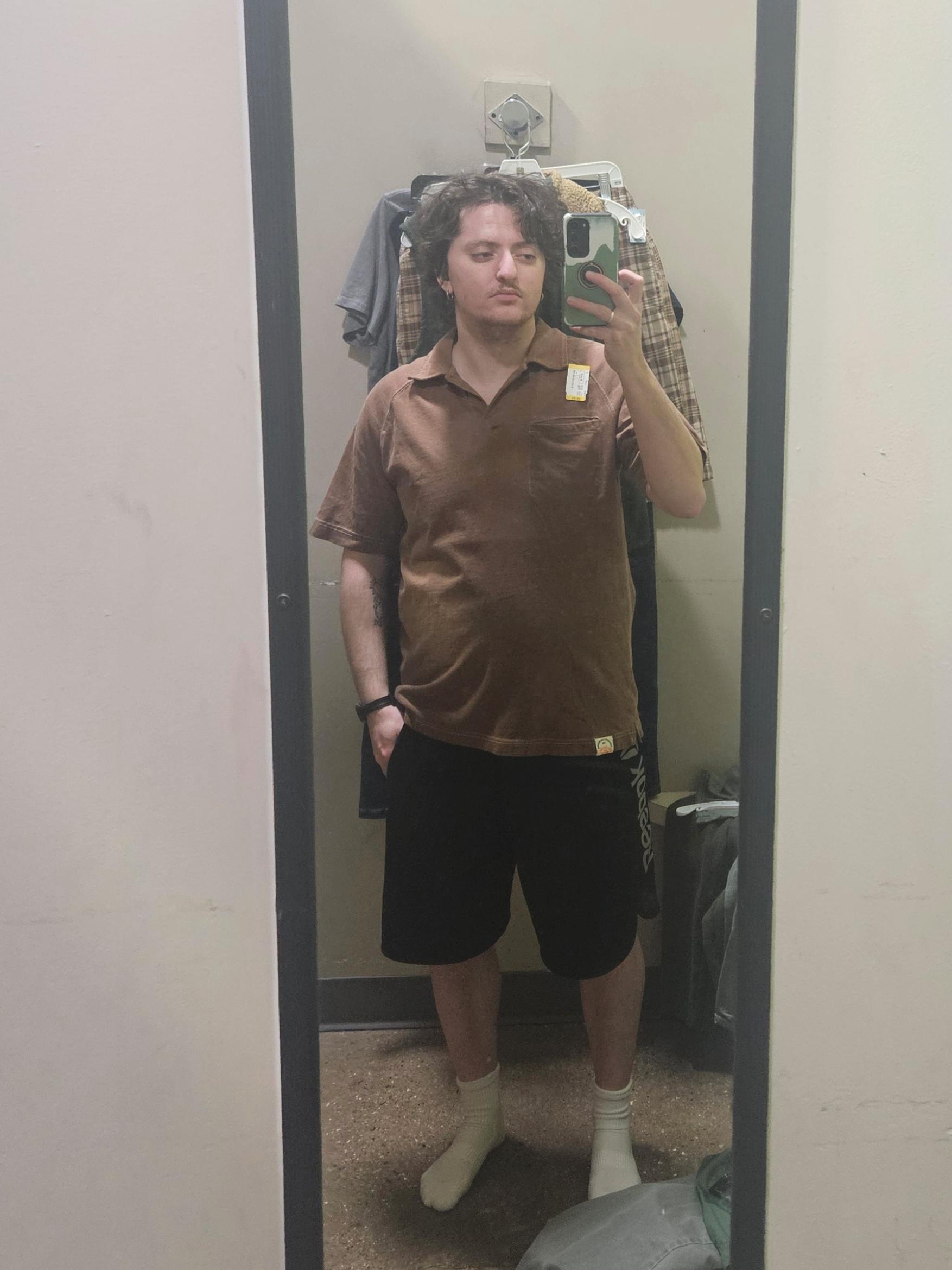 brown polo