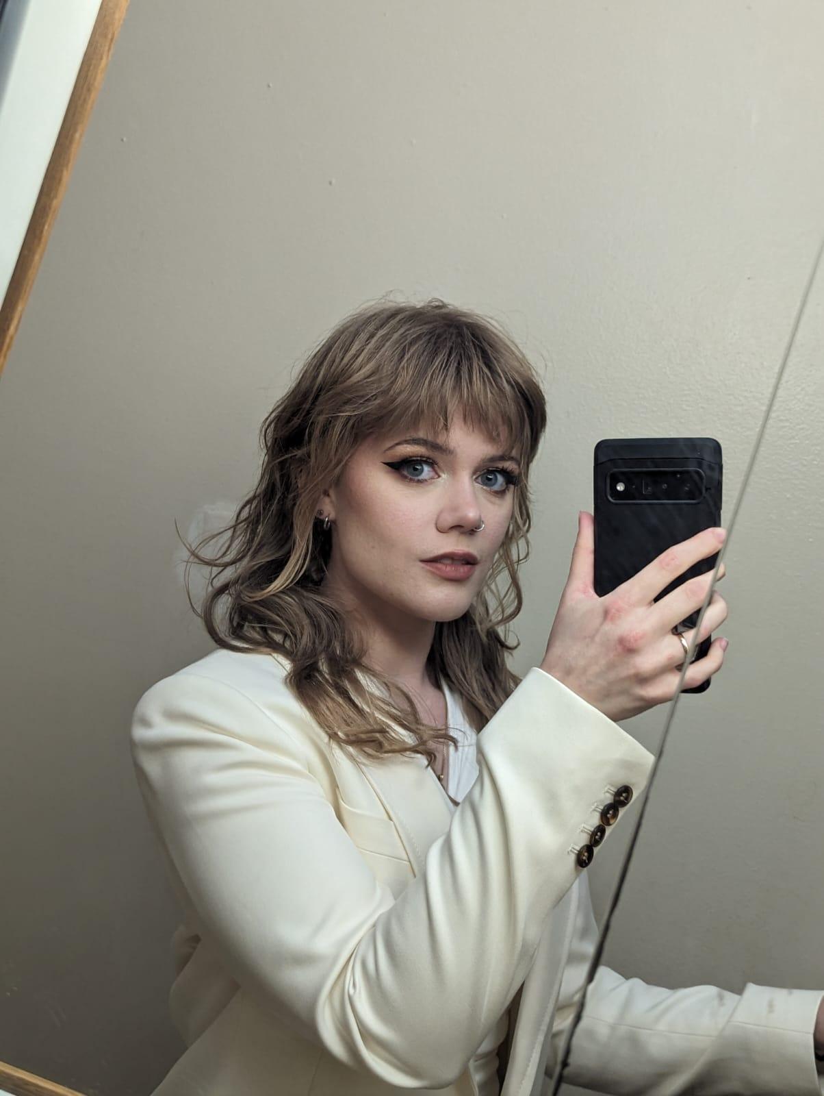 wedding selfie Jem