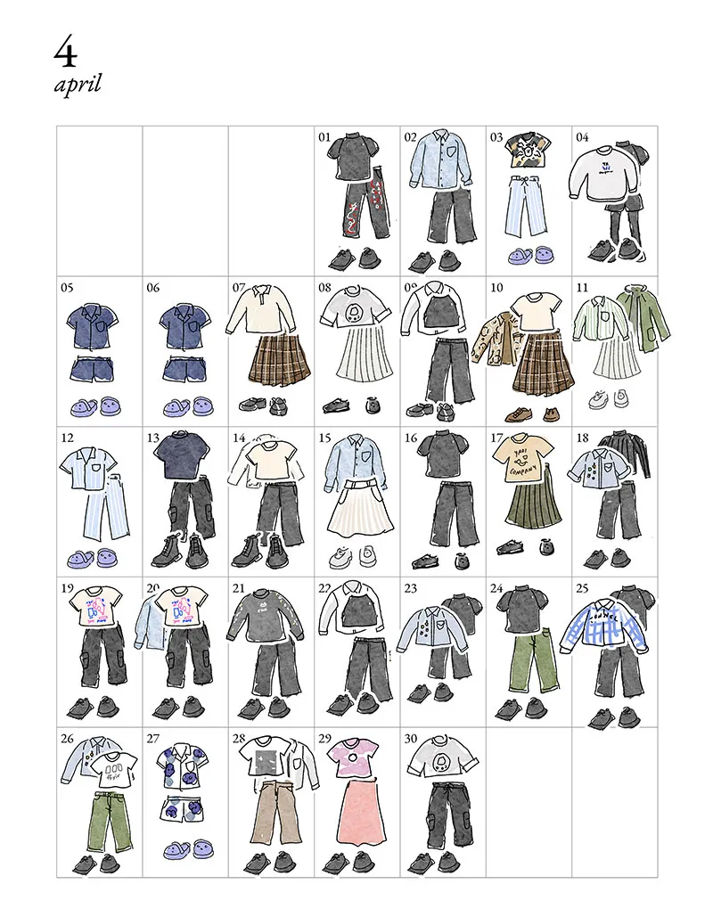 April-ootd