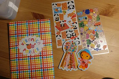 Sticker sheets and die cut stickers DSC01430