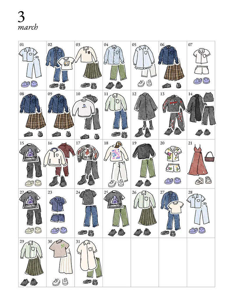 March-ootd