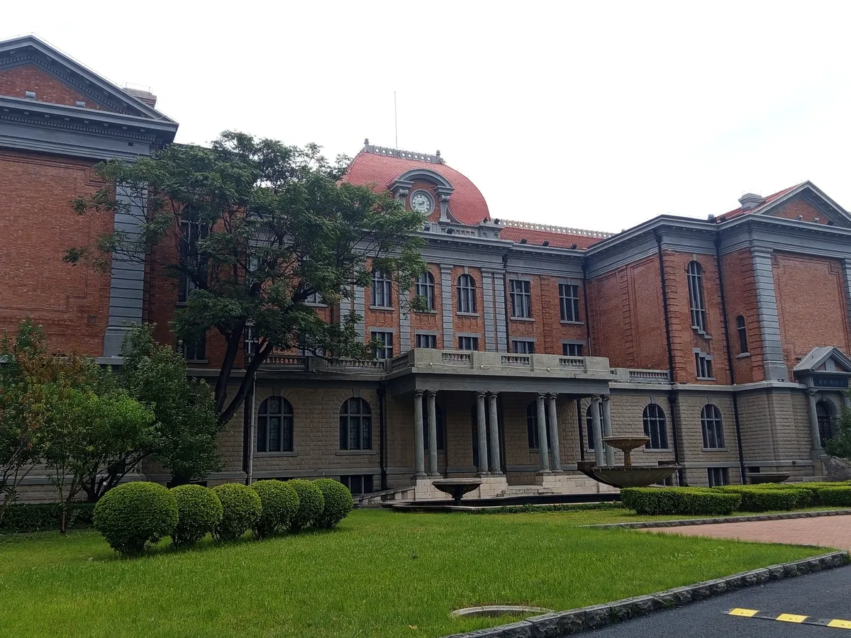 The university from the South Gate