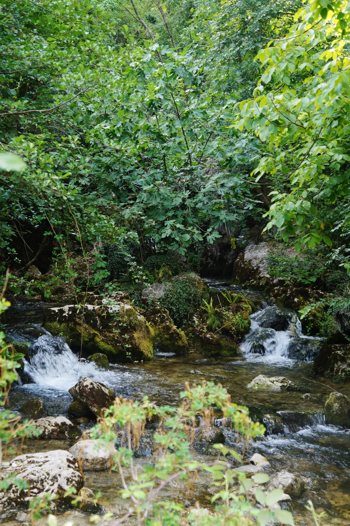 Small waterfalls