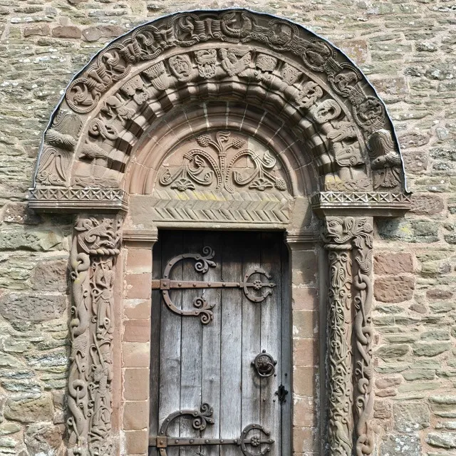 Kilpeck Church south door