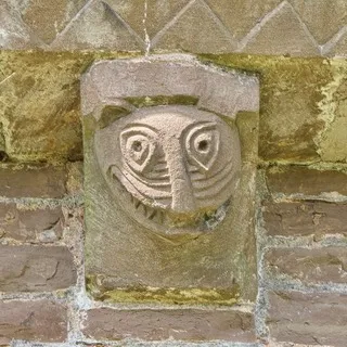 Carving on Kilpeck church