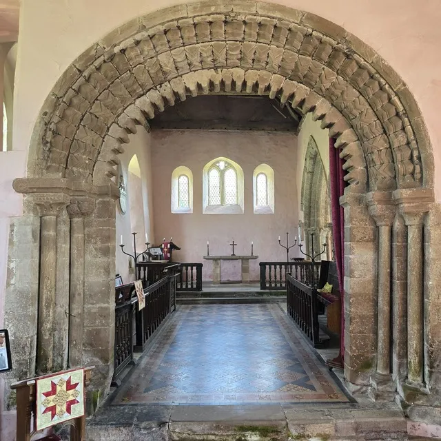 The chancel and altar