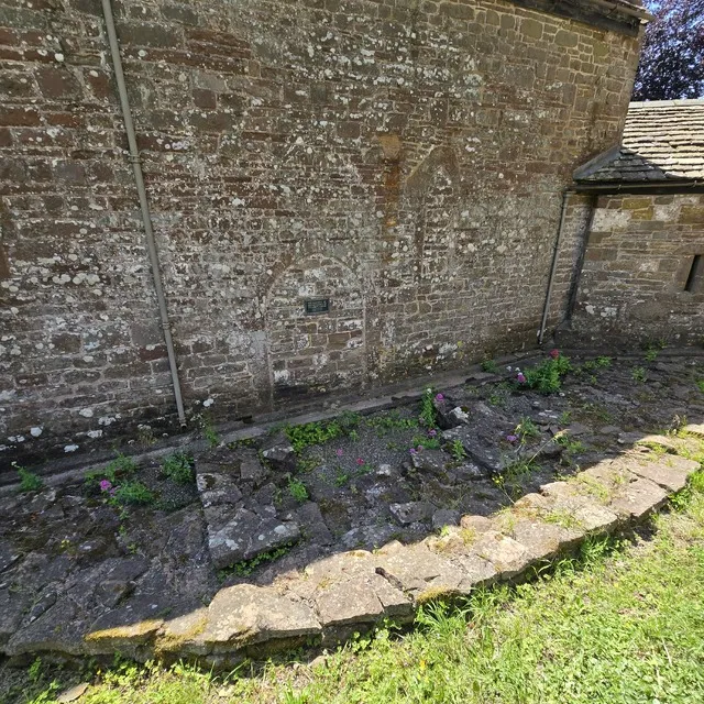 Remains of round tower