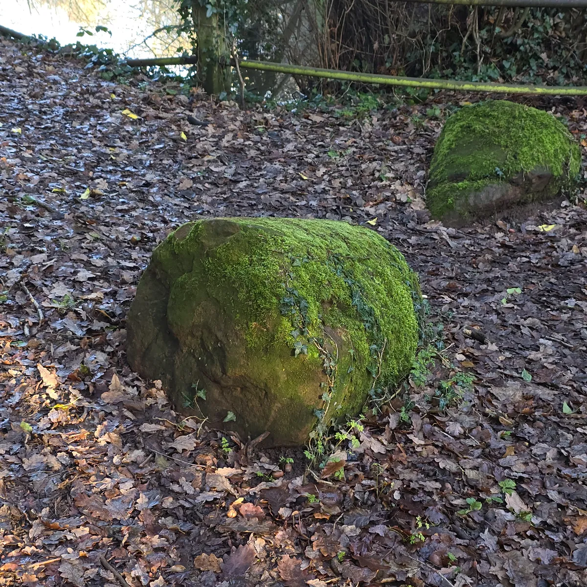Sandstone anti tank cylinder