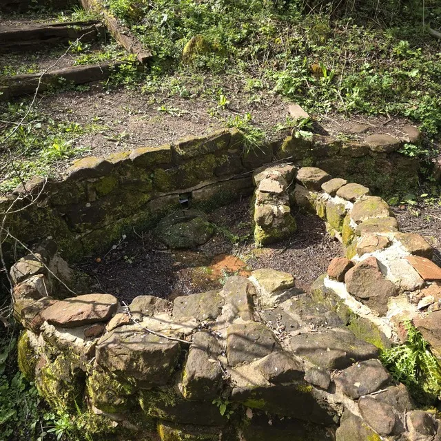 Modern site of the Holy well