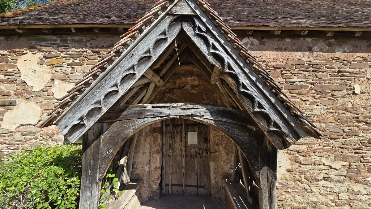 wooden porch