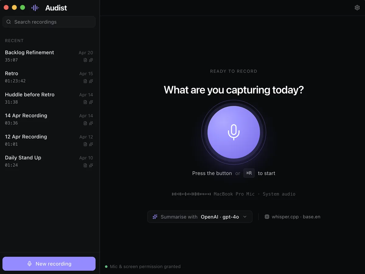 audist-screenshot