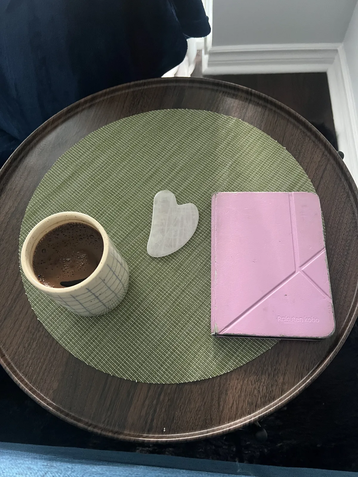 Coffee, kobo and gua sha