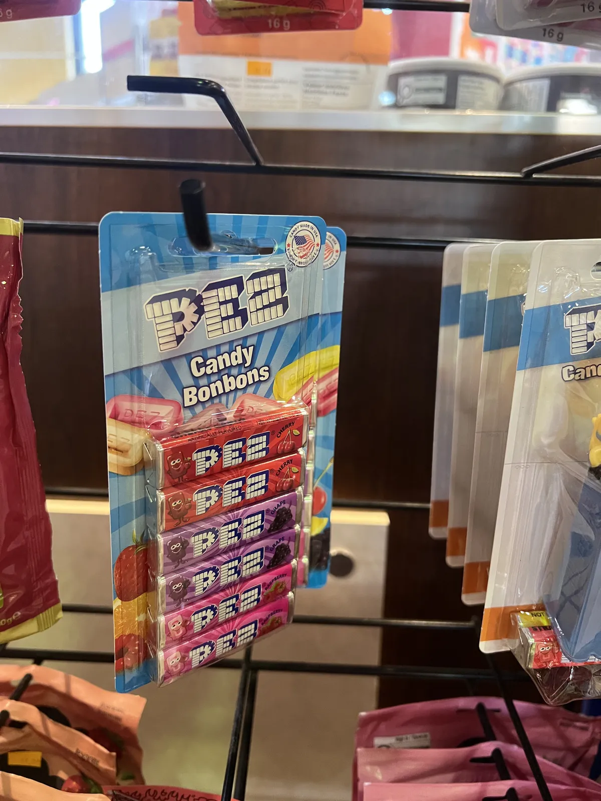 Pez bonbon that I fully thought said Pee bonbon