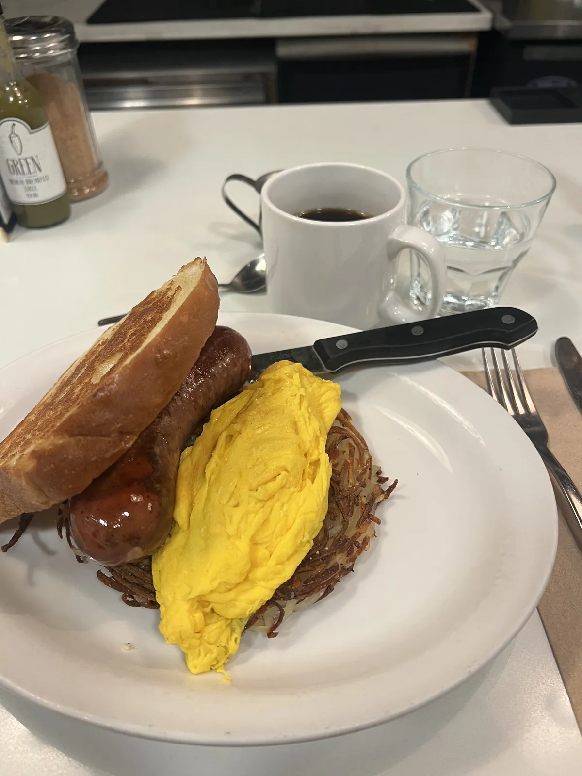 Beautiful breakfast at White Lily diner