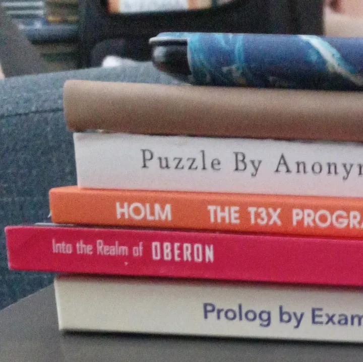 book stack
